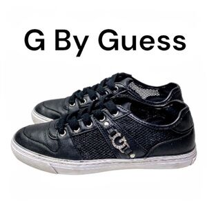 G by Guess Women’s Black Mesh Sneakers Size 6.5